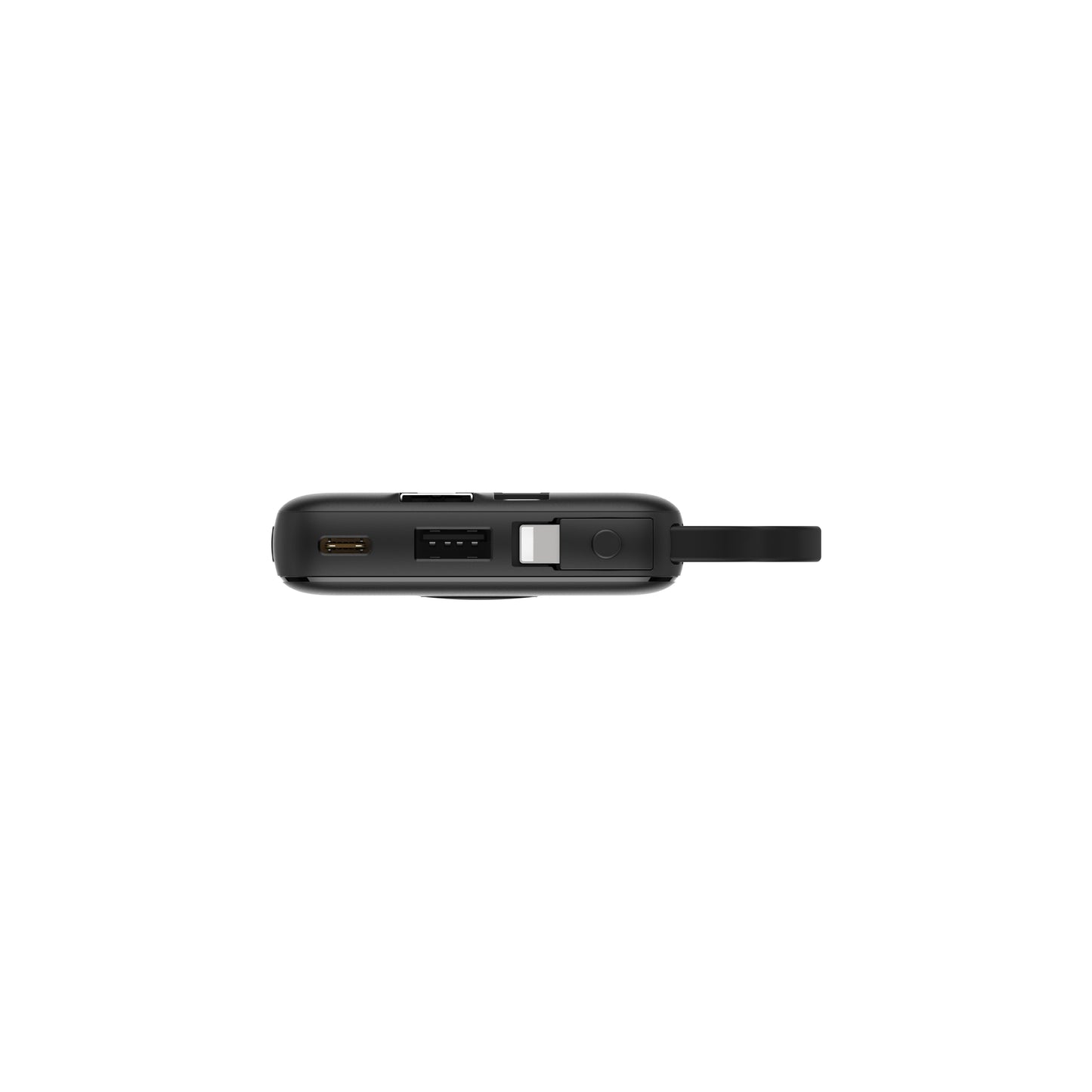 Powerbank 20.000 mAh mit integriertem USB-C-, USB-A- & Lightning-Kabel – Externer Akku mit Display und Schnellladefunktion