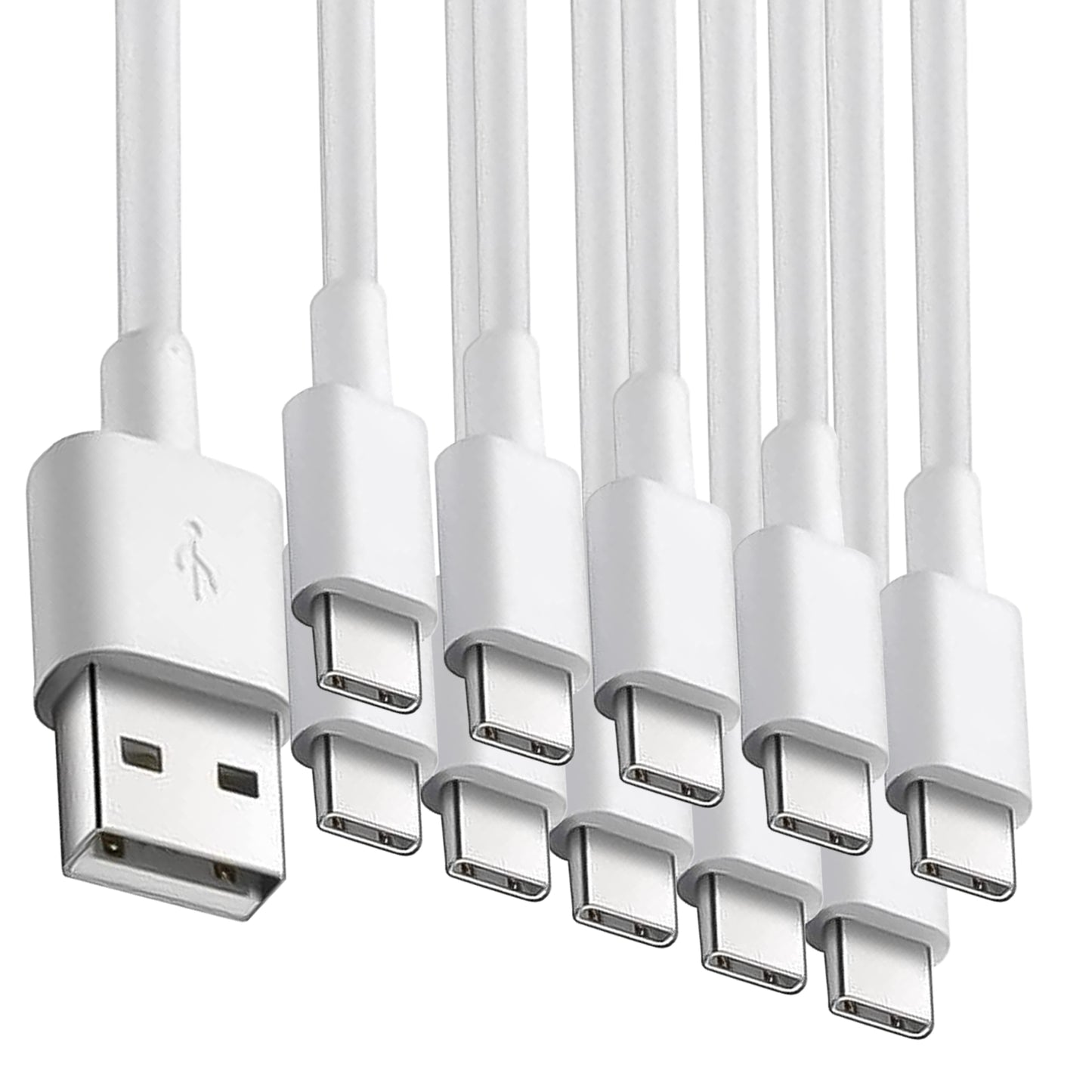 Premium Ladekabel für iPhone 1m/2m – USB-A oder USB-C zu iOS, 1/2/3/5/10 Stück für iPhone 14,13,12,11,X etc. 5 bis iPhone 14, iPad, AirPods & mehr