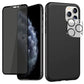 Handyhülle für iPhone + Schutz Glas + Kamera-Schutz – 3-in-1 Set, stoßfest, kratzfest, Sichtschutz  Schwarz oder Transparent