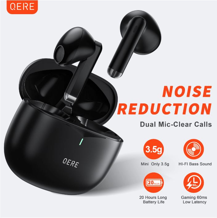 Kabellose Bluetooth In-Ear Kopfhörer – Mit Ladecase & langer Akkulaufzeit