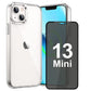 Hülle für iPhone Handyhülle Transparent, durchsichtig Schutzhülle, iPhone Clear Case, Stoßfest, Kratzfest mit Displayschutz