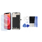 Display für iPhone Ersatzdisplay, Ersatzbildschirm mit 3D Touch, Digitizer & Rahmen – LCD/OLED Display für iPhone   für  16, 15, 14, 13, 12, 11, Pro & Pro Max, optional mit Werkzeugset