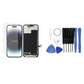 Display für iPhone Ersatzdisplay, Ersatzbildschirm mit 3D Touch, Digitizer & Rahmen – LCD/OLED Display für iPhone   für  16, 15, 14, 13, 12, 11, Pro & Pro Max, optional mit Werkzeugset