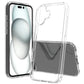 Hülle für iPhone Handyhülle Transparent, durchsichtig Schutzhülle, iPhone Clear Case, Stoßfest, Kratzfest mit Displayschutz