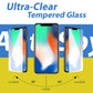 iPhone  Panzerglas – 9H Härte, kratzfest, blasenfrei, einfache Installation, HD klar