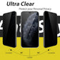 Anti-Spion Displayschutzfolie für iPhone – Sichtschutzfolie Privacy Schutzglas aus gehärtetem Glas, kratzfest, blasenfrei, einfache Installation für  16, 15, 14, 13, 12, 11, Pro & Pro Max