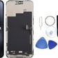 Display für iPhone Ersatzdisplay, Ersatzbildschirm mit 3D Touch, Digitizer & Rahmen – LCD/OLED Display für iPhone   für  16, 15, 14, 13, 12, 11, Pro & Pro Max, optional mit Werkzeugset