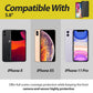 Anti-Spion Displayschutzfolie für iPhone – Sichtschutzfolie Privacy Schutzglas aus gehärtetem Glas, kratzfest, blasenfrei, einfache Installation für  16, 15, 14, 13, 12, 11, Pro & Pro Max