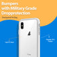Hülle für iPhone Handyhülle Transparent, durchsichtig Schutzhülle, iPhone Clear Case, Stoßfest, Kratzfest mit Displayschutz