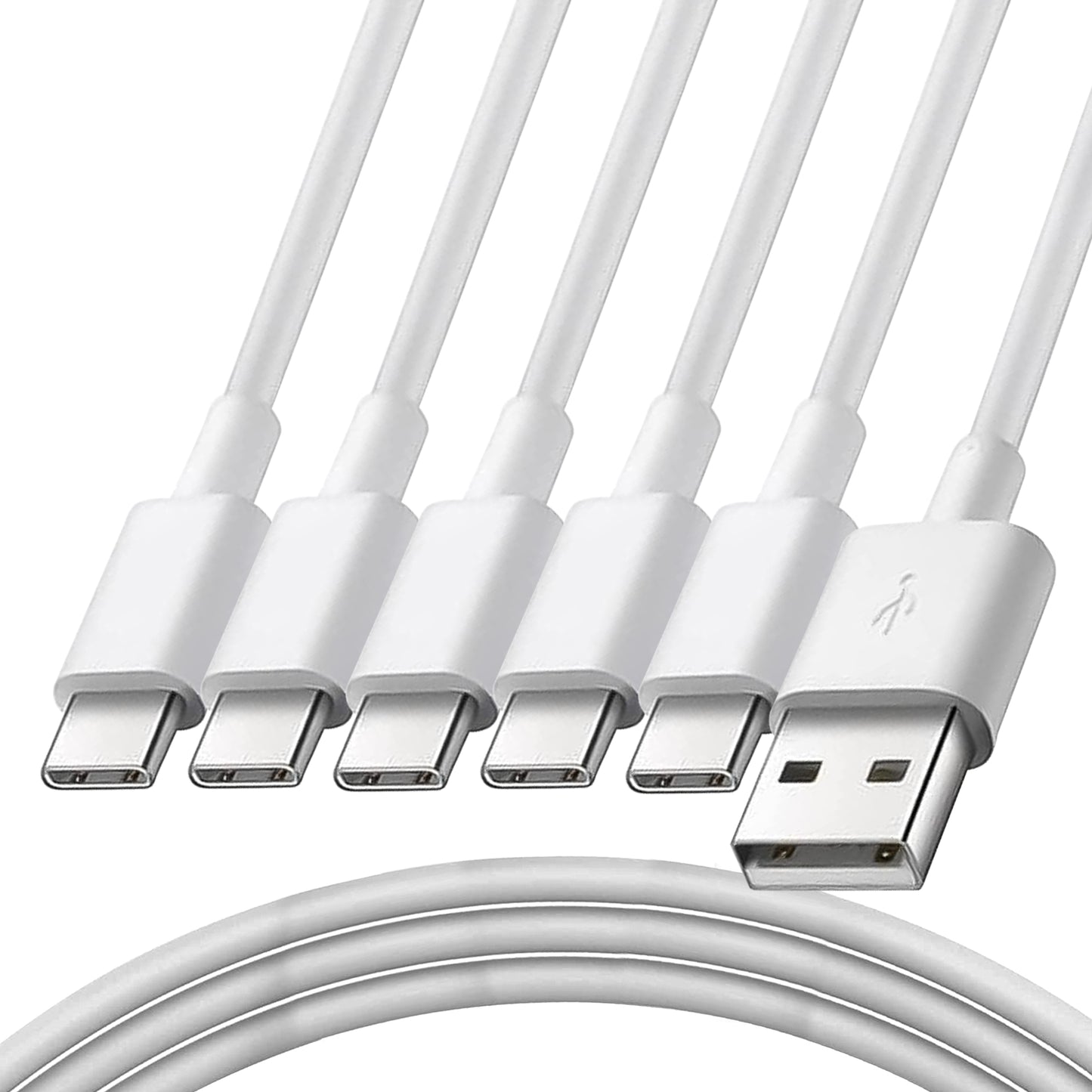 Premium Ladekabel für iPhone 1m/2m – USB-A oder USB-C zu iOS, 1/2/3/5/10 Stück für iPhone 14,13,12,11,X etc. 5 bis iPhone 14, iPad, AirPods & mehr