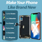 Display für iPhone Ersatzdisplay, Ersatzbildschirm mit 3D Touch, Digitizer & Rahmen – LCD/OLED Display für iPhone   für  16, 15, 14, 13, 12, 11, Pro & Pro Max, optional mit Werkzeugset