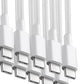 USB-C Schnellladekabel 1m/2m – Power Delivery, USB-A oder Typ-C zu Typ-C, 1/2/3/5/10 Stück für Samsung, iPhone, iPad, MacBook, Android & mehr