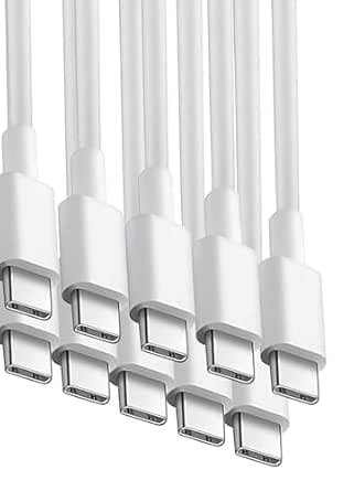 USB-C Schnellladekabel 1m/2m – Power Delivery, USB-A oder Typ-C zu Typ-C, 1/2/3/5/10 Stück für Samsung, iPhone, iPad, MacBook, Android & mehr