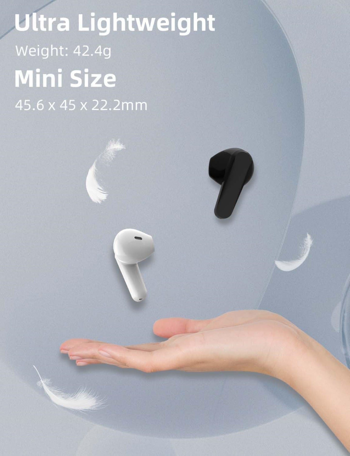 Premium Bluetooth In-Ear Kopfhörer mit robustem Metall-Ladecase