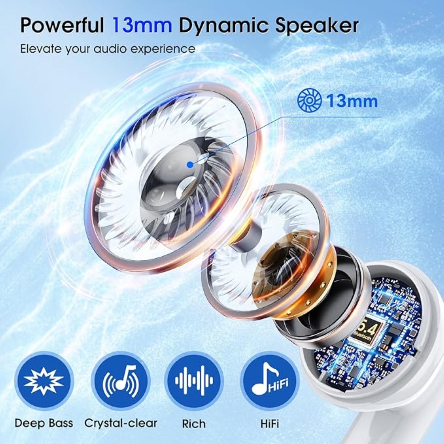 Premium Bluetooth In-Ear Kopfhörer mit robustem Metall-Ladecase