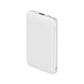 Powerbank 5000 mAh mit integriertem USB-C & Lightning Kabel – Zusatzakku mit Statusanzeige und USB-A/USB-C Anschluss