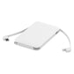 Powerbank 5000 mAh mit integriertem USB-C & Lightning Kabel – Zusatzakku mit Statusanzeige und USB-A/USB-C Anschluss