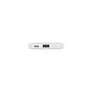 Powerbank 5000 mAh mit integriertem USB-C & Lightning Kabel – Zusatzakku mit Statusanzeige und USB-A/USB-C Anschluss