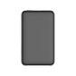 Powerbank 5000 mAh mit integriertem USB-C & Lightning Kabel – Zusatzakku mit Statusanzeige und USB-A/USB-C Anschluss