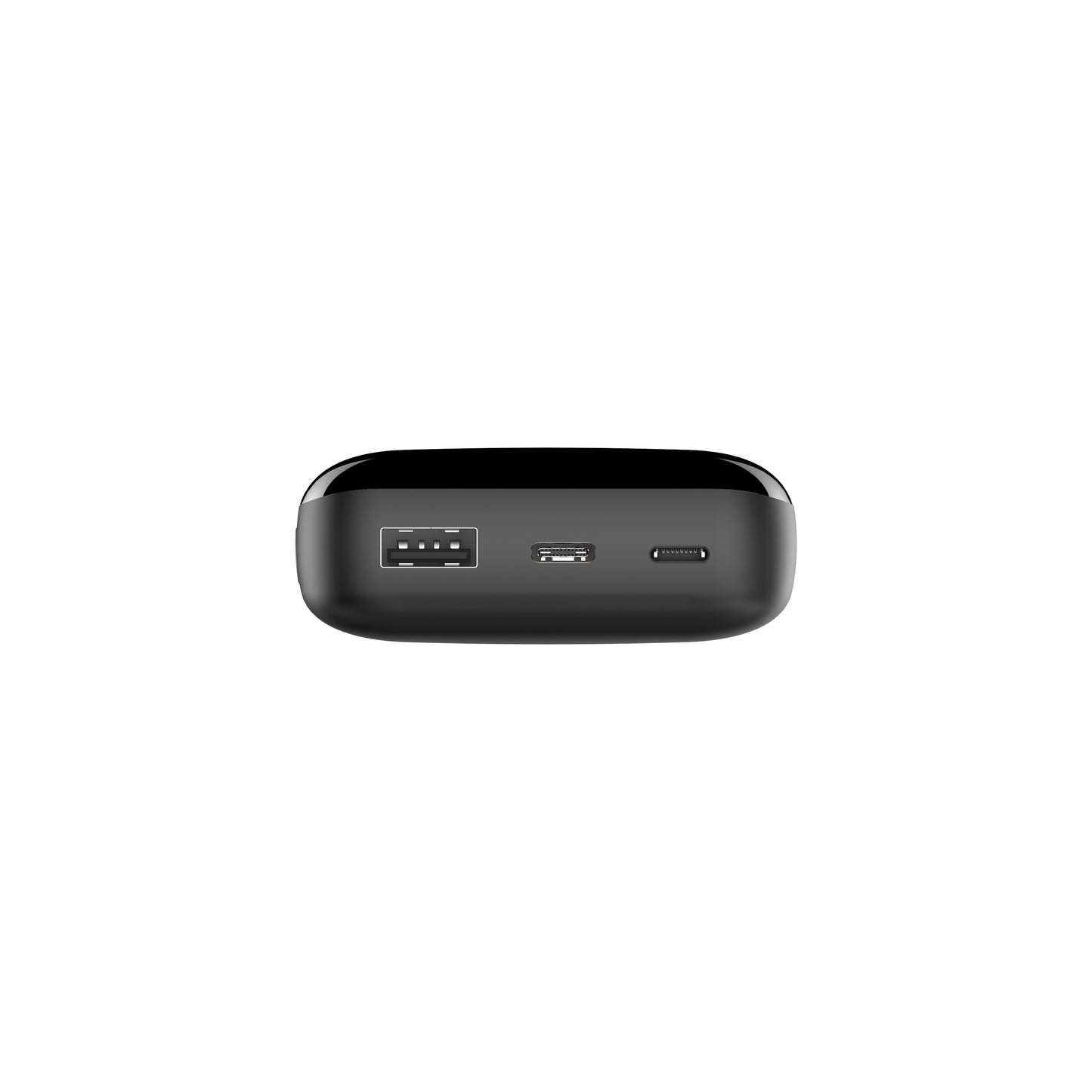 Powerbank 10.000 mAh mit Display – Kompakt, USB-C, USB-A & Lightning, Schnellladefunktion