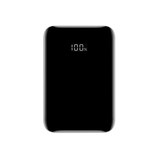 Powerbank 10.000 mAh mit Display – Kompakt, USB-C, USB-A & Lightning, Schnellladefunktion