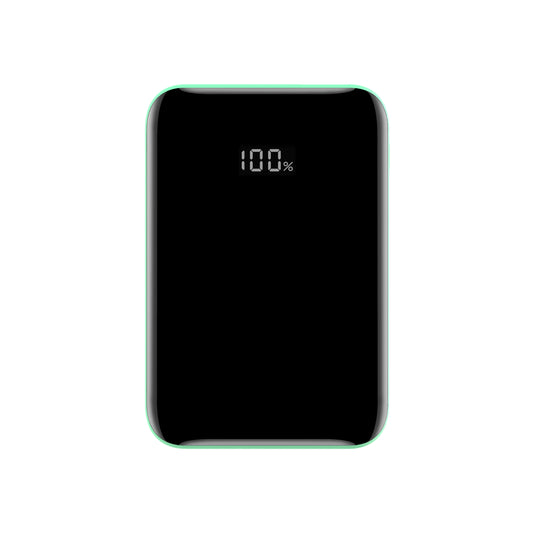 Powerbank 10.000 mAh mit Display – Kompakt, USB-C, USB-A & Lightning, Schnellladefunktion