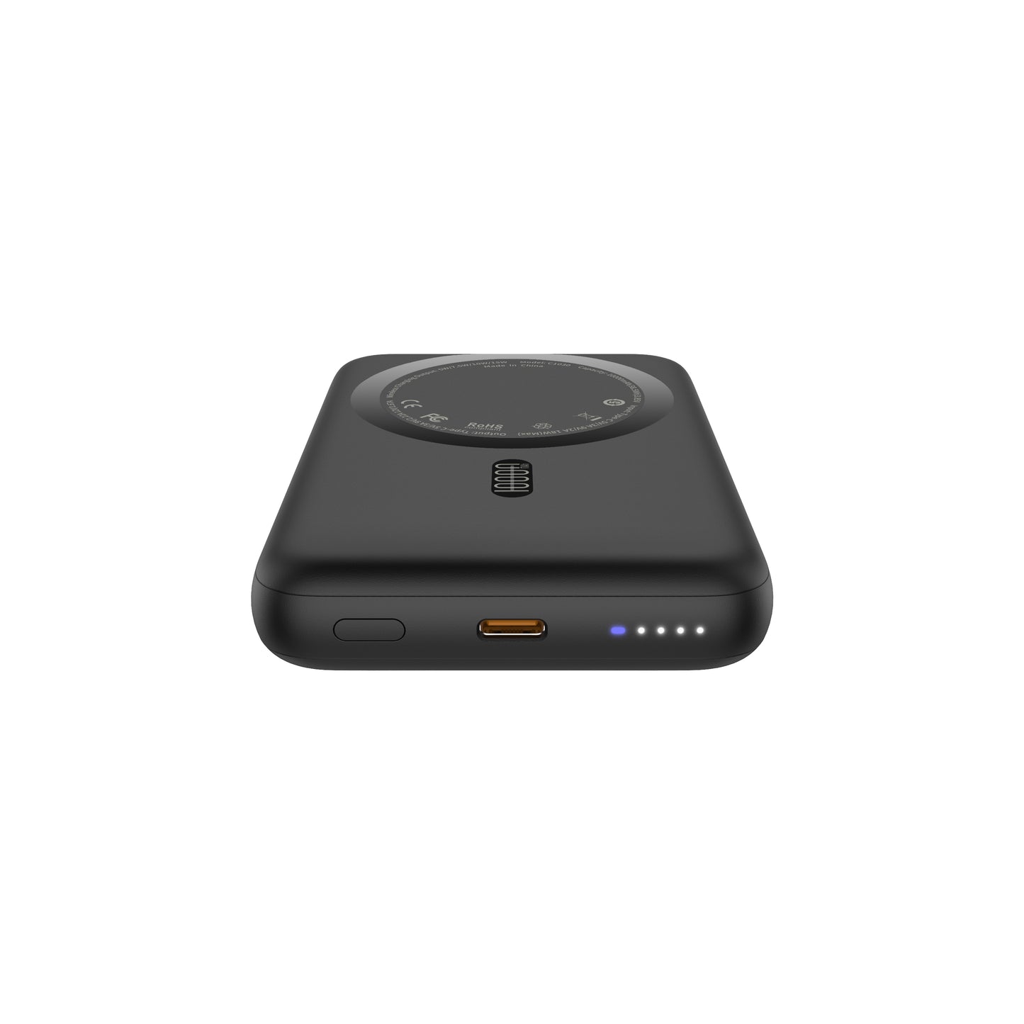 Powerbank 10.000 mAh mit MagSafe funktion – Externer Akku mit USB-C & kabelloser Ladefunktion
