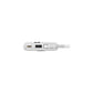 Powerbank 20.000 mAh mit integriertem USB-C-, USB-A- & Lightning-Kabel – Externer Akku mit Display und Schnellladefunktion