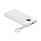 Powerbank 20.000 mAh mit integriertem USB-C-, USB-A- & Lightning-Kabel – Externer Akku mit Display und Schnellladefunktion