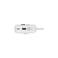 Powerbank 20.000 mAh mit integriertem USB-C-, USB-A- & Lightning-Kabel – Externer Akku mit Display und Schnellladefunktion
