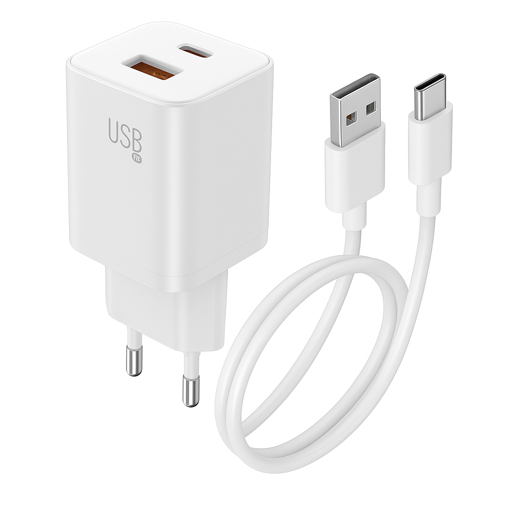 Schnellladegerät USB-C Ladegerät 65 EUniverselles Netzteil  – Kompatibel mit MacBook, iPhone, Samsung & mehr