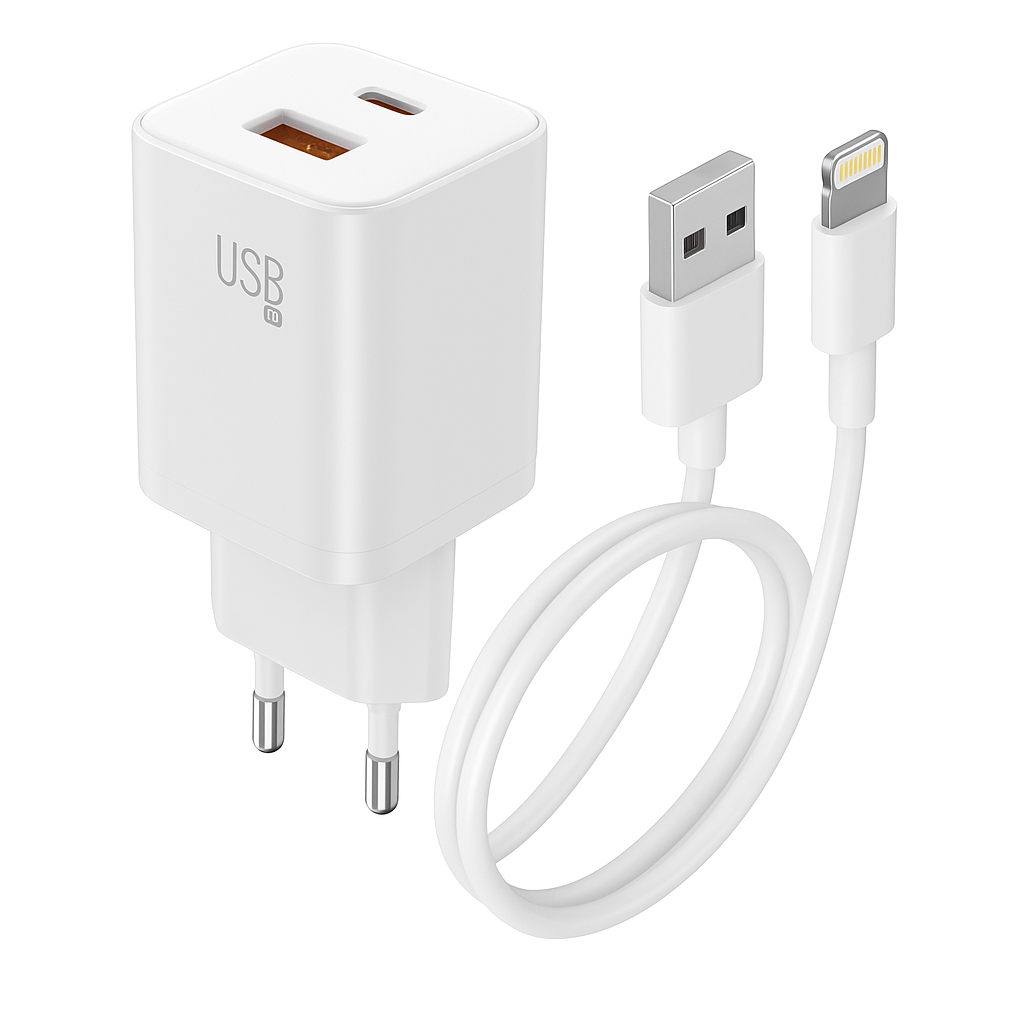 Schnellladegerät USB-C Ladegerät 65 EUniverselles Netzteil  – Kompatibel mit MacBook, iPhone, Samsung & mehr