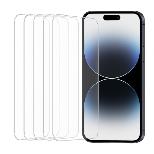 iPhone Tempered Glass – 9H Hardened, Ultra Scratch-Resistant, 3D Curved, Full Screen Protection, Touch Sensitive, Easy Installation – Compatible with iPhone 16, 15, 14, 13, 12, 11, Pro, Pro Max