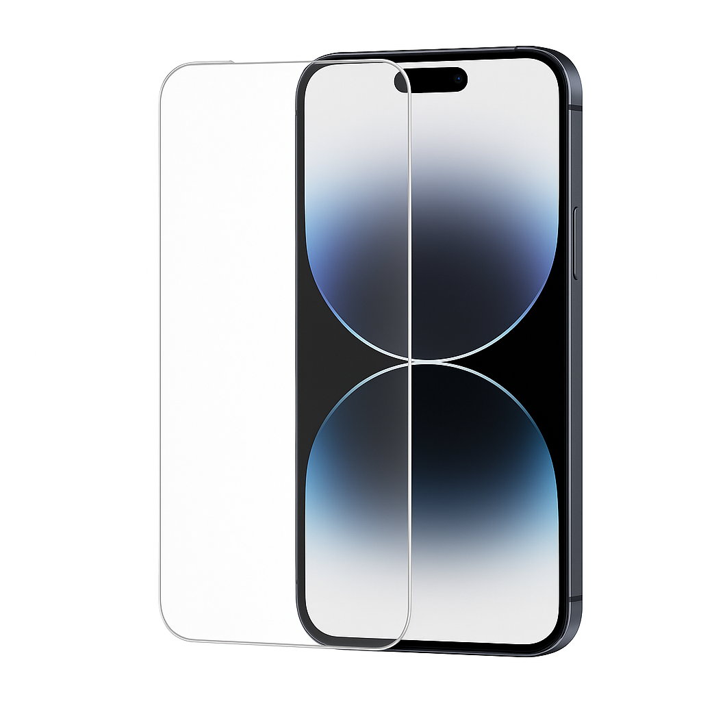 iPhone Tempered Glass – 9H Hardened, Ultra Scratch-Resistant, 3D Curved, Full Screen Protection, Touch Sensitive, Easy Installation – Compatible with iPhone 16, 15, 14, 13, 12, 11, Pro, Pro Max