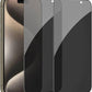 Anti-Spion Displayschutzfolie für iPhone – Sichtschutzfolie Privacy Schutzglas aus gehärtetem Glas, kratzfest, blasenfrei, einfache Installation für  16, 15, 14, 13, 12, 11, Pro & Pro Max