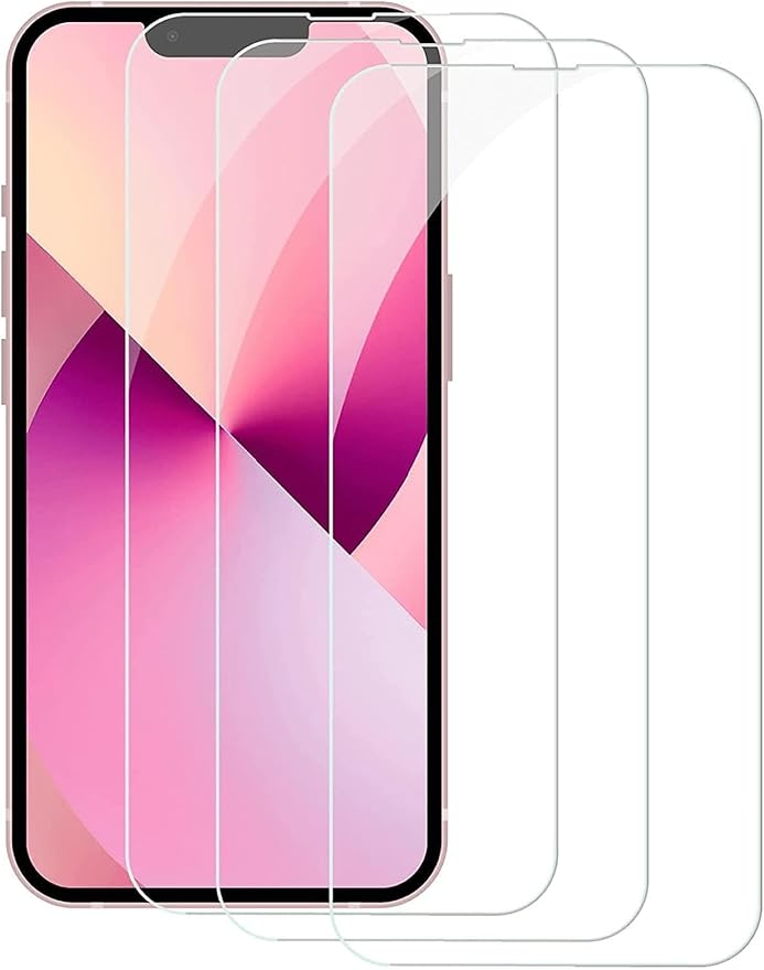 Panzerglas iPhone – 9H Gehärtet, Ultra-Kratzfest, 3D Curved, Vollständiger Displayschutz, Touch Empfindlich, Einfache Installation – Kompatibel mit iPhone 16, 15, 14, 13, 12, 11, Pro, Pro Max