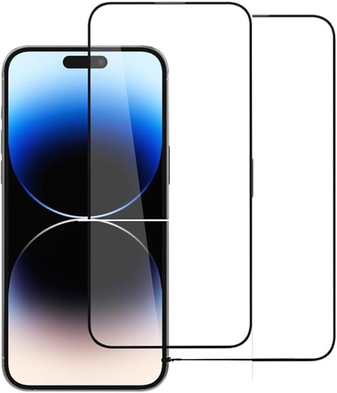 Panzerglas iPhone – 9H Gehärtet, Ultra-Kratzfest, 3D Curved, Vollständiger Displayschutz, Touch Empfindlich, Einfache Installation – Kompatibel mit iPhone 16, 15, 14, 13, 12, 11, Pro, Pro Max