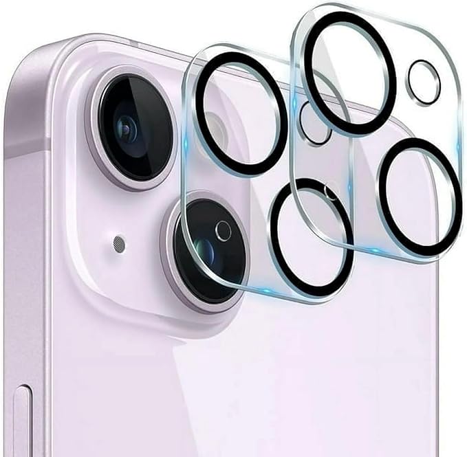 iPhone Kameraschutz Kameraglas – 9H Gehärtet, Ultra-Kratzfest & Blasenfrei – Passgenauer Schutz für iPhone 16, 15, 14, 13, 12, 11, Pro & Pro Max