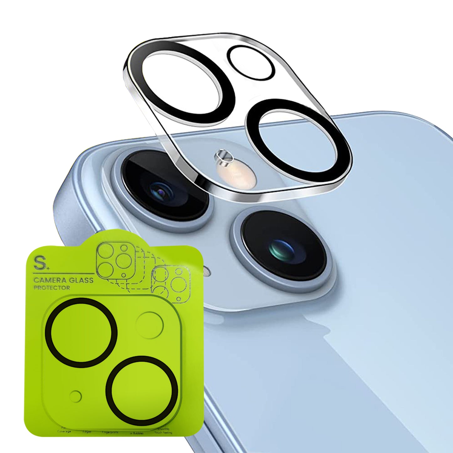 iPhone Kameraschutz Kameraglas – 9H Gehärtet, Ultra-Kratzfest & Blasenfrei – Passgenauer Schutz für iPhone 16, 15, 14, 13, 12, 11, Pro & Pro Max