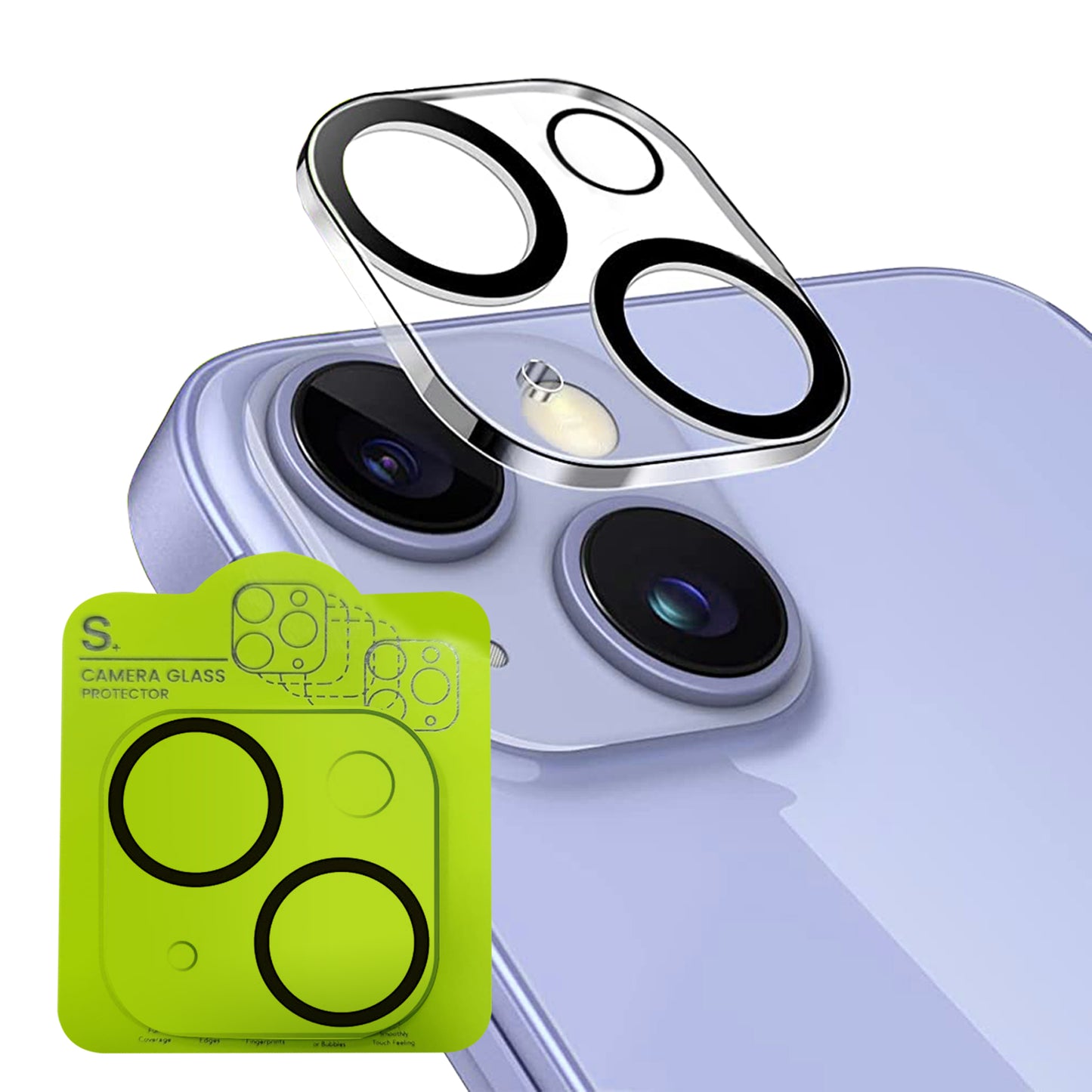 iPhone Kameraschutz Kameraglas – 9H Gehärtet, Ultra-Kratzfest & Blasenfrei – Passgenauer Schutz für iPhone 16, 15, 14, 13, 12, 11, Pro & Pro Max