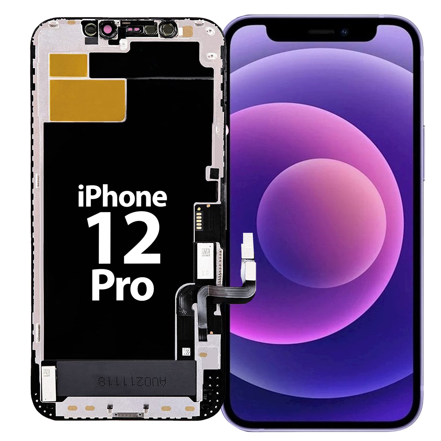 Display für iPhone Ersatzdisplay, Ersatzbildschirm mit 3D Touch, Digitizer & Rahmen – LCD/OLED Display für iPhone   für  16, 15, 14, 13, 12, 11, Pro & Pro Max, optional mit Werkzeugset