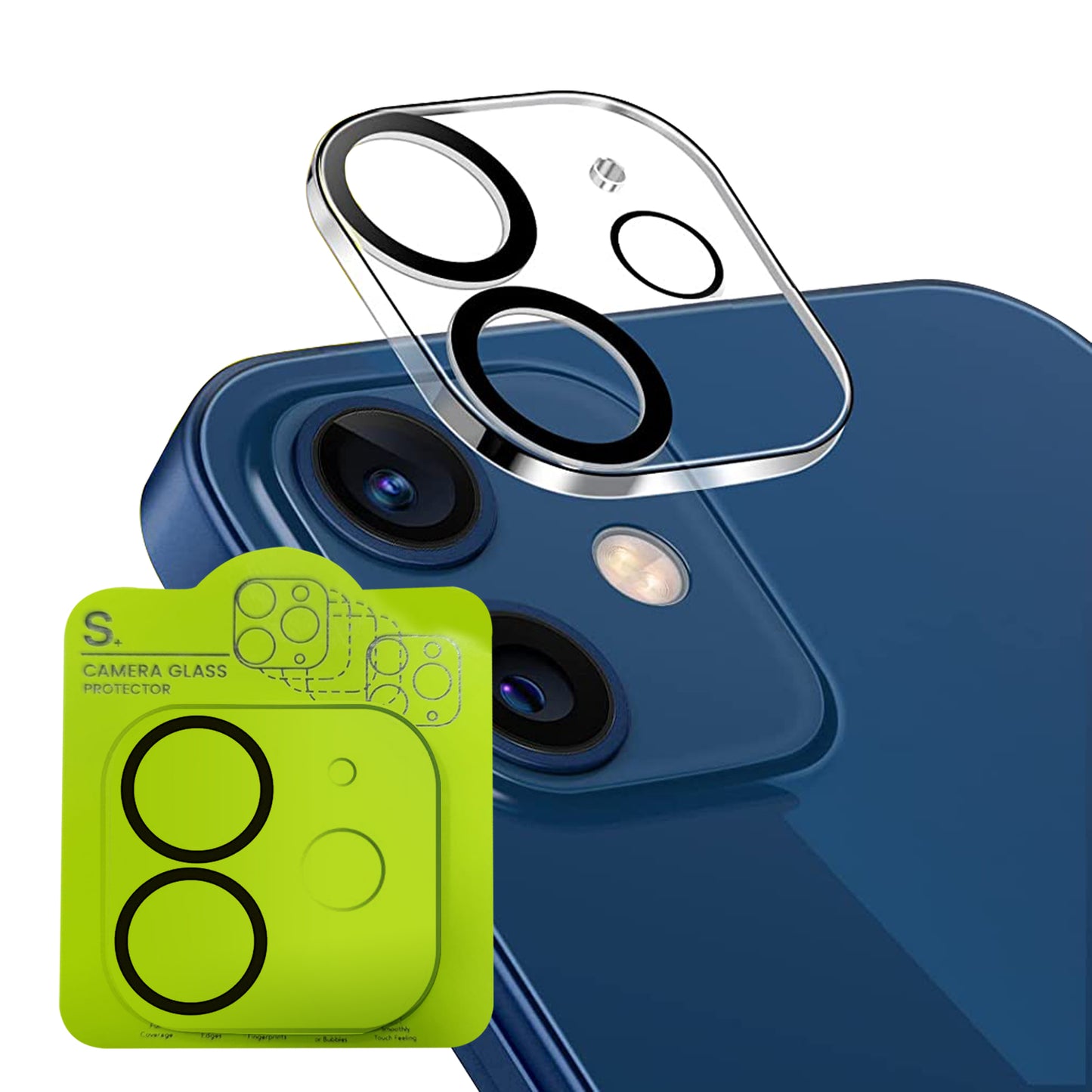 iPhone Kameraschutz Kameraglas – 9H Gehärtet, Ultra-Kratzfest & Blasenfrei – Passgenauer Schutz für iPhone 16, 15, 14, 13, 12, 11, Pro & Pro Max