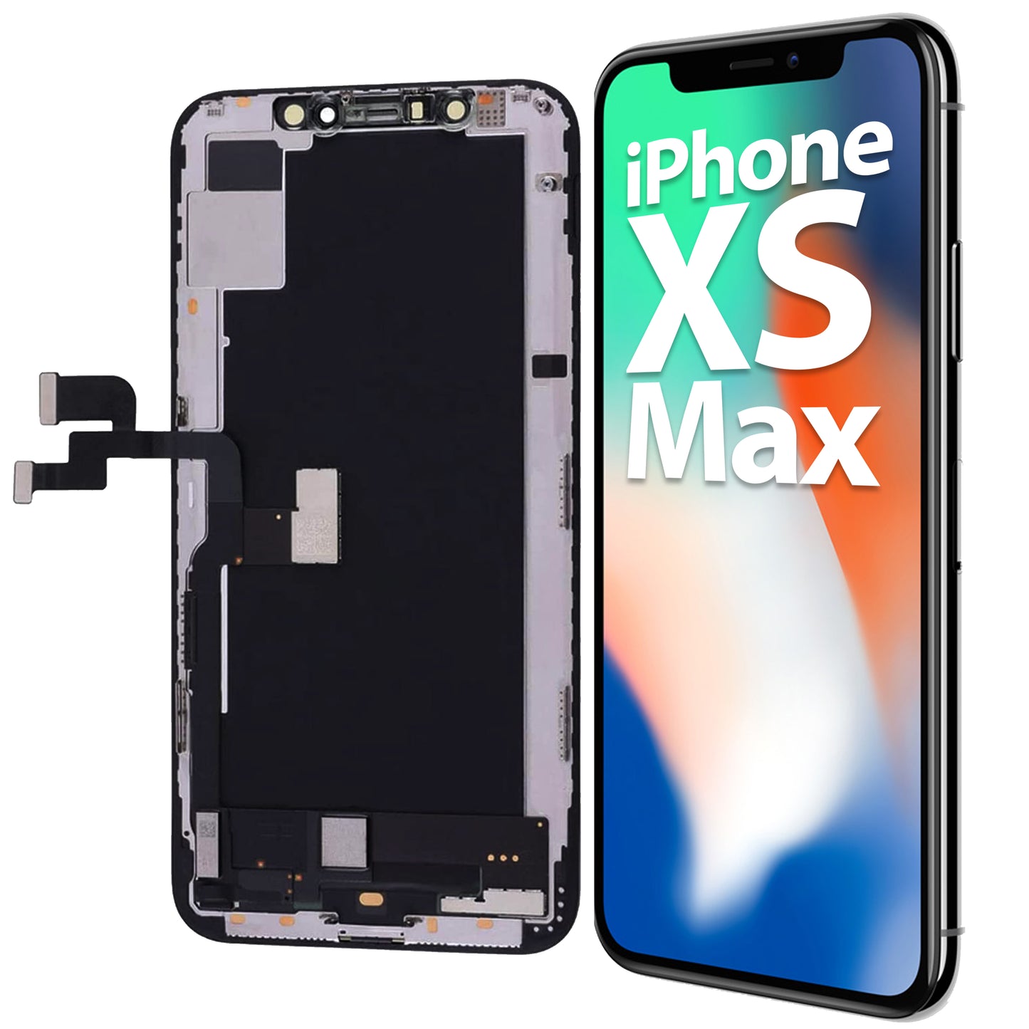 Display für iPhone Ersatzdisplay, Ersatzbildschirm mit 3D Touch, Digitizer & Rahmen – LCD/OLED Display für iPhone   für  16, 15, 14, 13, 12, 11, Pro & Pro Max, optional mit Werkzeugset