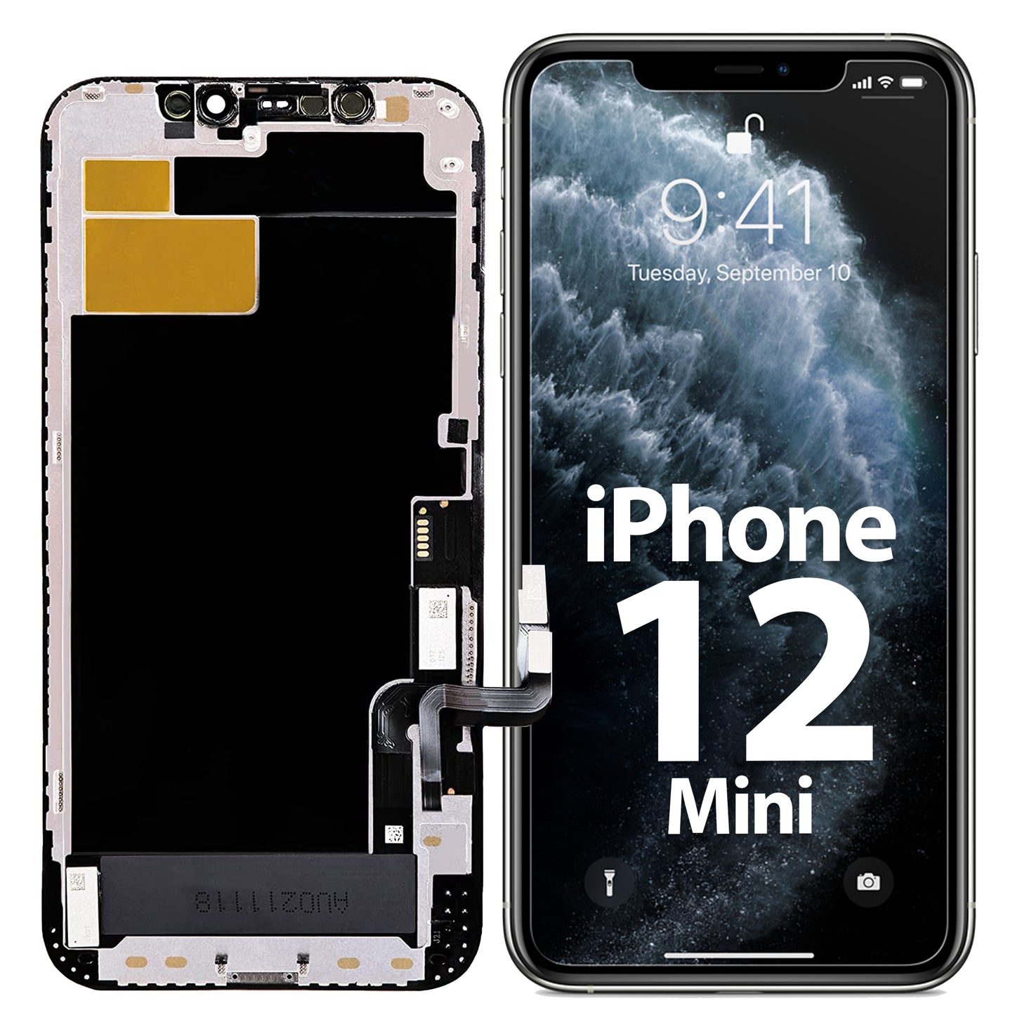 Display für iPhone Ersatzdisplay, Ersatzbildschirm mit 3D Touch, Digitizer & Rahmen – LCD/OLED Display für iPhone   für  16, 15, 14, 13, 12, 11, Pro & Pro Max, optional mit Werkzeugset