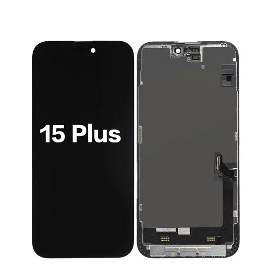 Display für iPhone Ersatzdisplay, Ersatzbildschirm mit 3D Touch, Digitizer & Rahmen – LCD/OLED Display für iPhone   für  16, 15, 14, 13, 12, 11, Pro & Pro Max, optional mit Werkzeugset