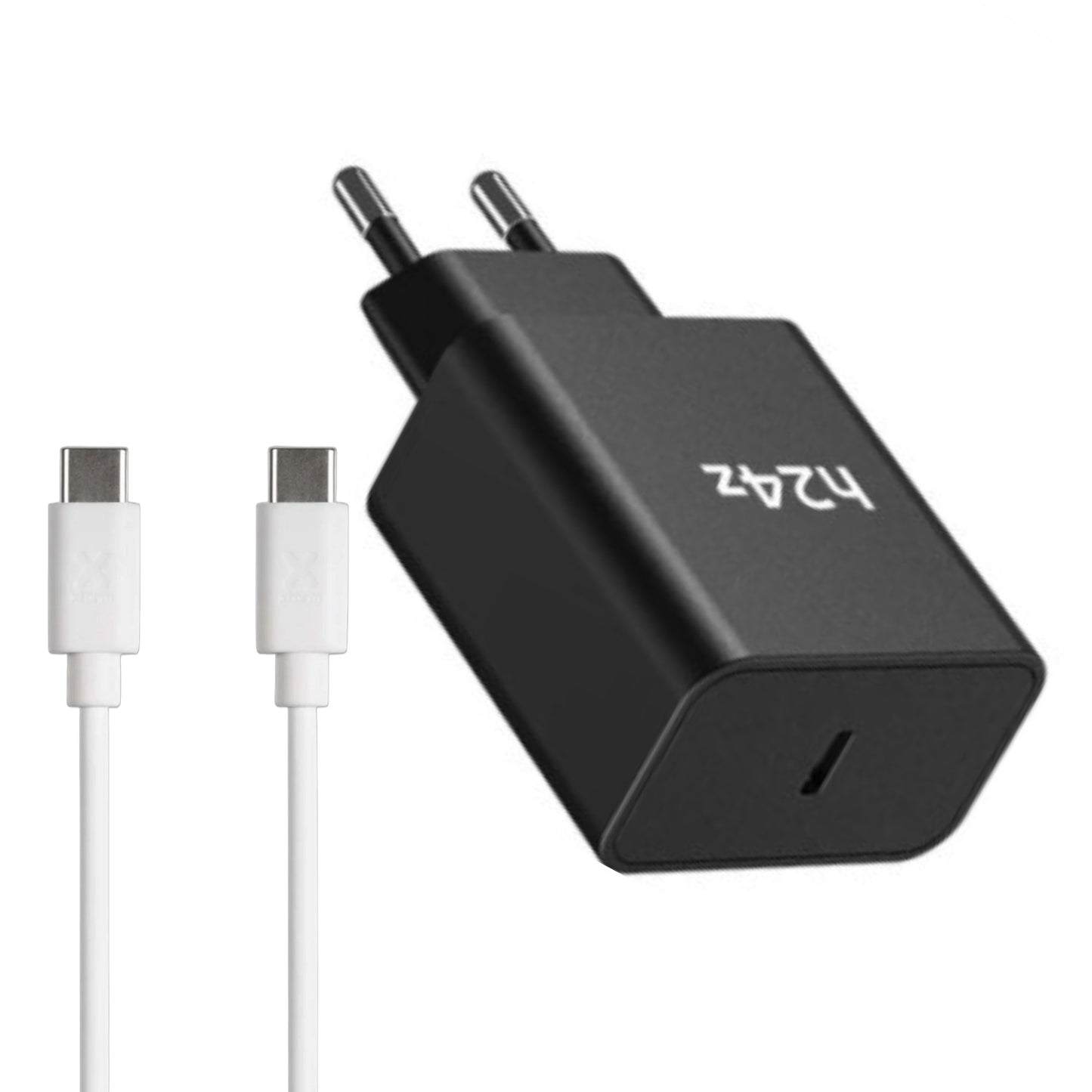 45Watt USB-C Schnellladegerät mit USB-C oder IOS für Iphone Ladekabel – Kompatibel mit iPhone 16, 15, 14, 13, 12, 11, XS, XR, SE, Samsung S25, S24, S23, iPad, MacBook, Huawei, Xiaomi, OnePlus, Google Pixel – PD 3.0 Netzteil für ultraschnelles Laden
