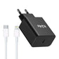 45Watt USB-C Schnellladegerät mit USB-C oder IOS für Iphone Ladekabel – Kompatibel mit iPhone 16, 15, 14, 13, 12, 11, XS, XR, SE, Samsung S25, S24, S23, iPad, MacBook, Huawei, Xiaomi, OnePlus, Google Pixel – PD 3.0 Netzteil für ultraschnelles Laden