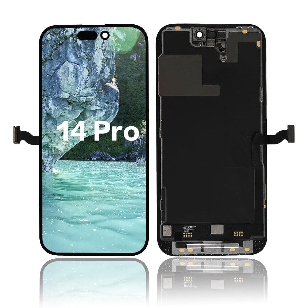 Display für iPhone Ersatzdisplay, Ersatzbildschirm mit 3D Touch, Digitizer & Rahmen – LCD/OLED Display für iPhone   für  16, 15, 14, 13, 12, 11, Pro & Pro Max, optional mit Werkzeugset