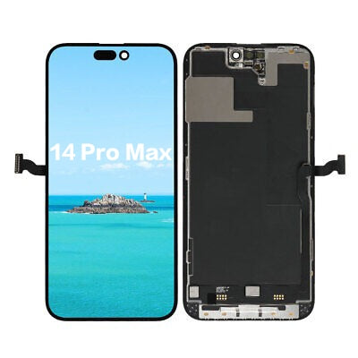 Display für iPhone Ersatzdisplay, Ersatzbildschirm mit 3D Touch, Digitizer & Rahmen – LCD/OLED Display für iPhone   für  16, 15, 14, 13, 12, 11, Pro & Pro Max, optional mit Werkzeugset