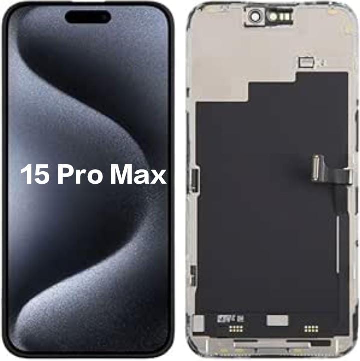 Display für iPhone Ersatzdisplay, Ersatzbildschirm mit 3D Touch, Digitizer & Rahmen – LCD/OLED Display für iPhone   für  16, 15, 14, 13, 12, 11, Pro & Pro Max, optional mit Werkzeugset